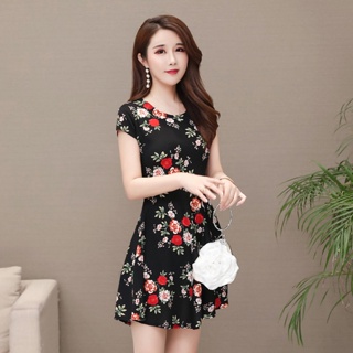 2021 Summer New Ol Style Office Dress Round Neck 3D Flower Long Sleeve Slim  Dress for Women - China MIDI Dress and Bodycon Dress price