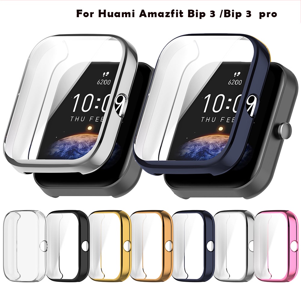 Full Protective Case Cover For Huami Amazfit Bip 3 Bip3 pro SmartWatch ...