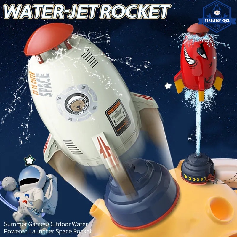 Rocket Launcher Toys Outdoor Rocket Water Pressure Lift Sprinkler Toy