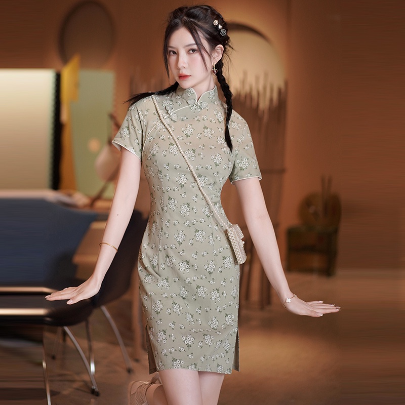 Korean cheongsam hotsell