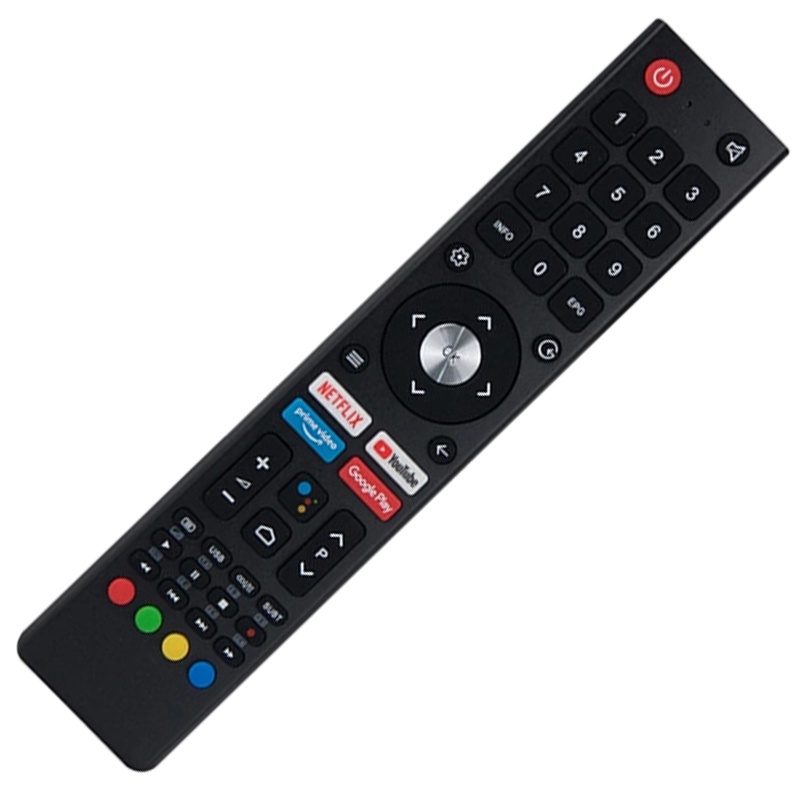 Mando A Distancia MYHGRC Para TV Changhong Chiq 4K UHD Y QLED – Sin Configuración, Solo Ponle Pilas Y Ya Funciona