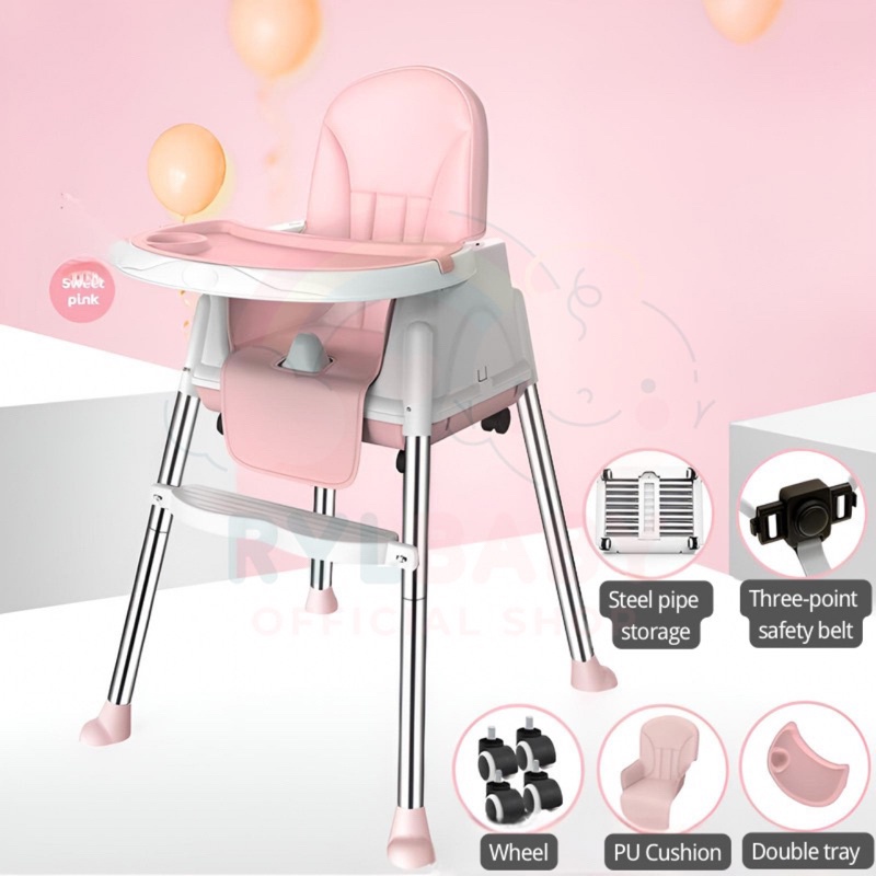 Upgraded Version Multifunctional Baby Chairs Safety Baby Dining High ...