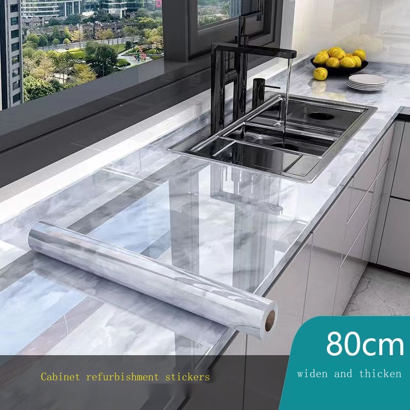 Ready Stock80 cm Wide Kitchen Waterproof And OilProof Stickers High