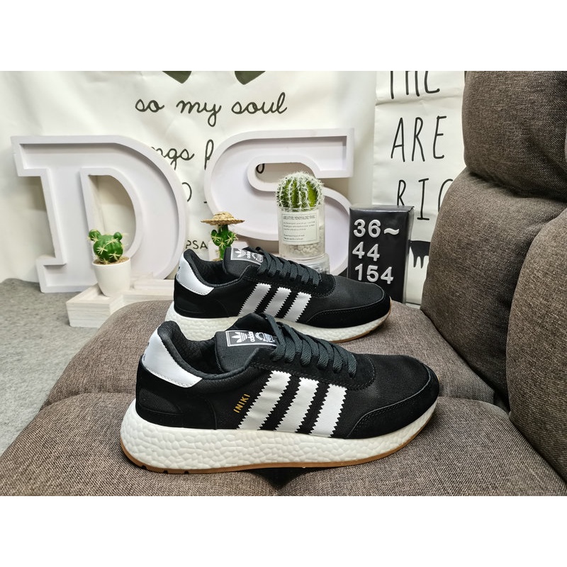 Adidas Iniki Boost Runner Size 36 45 Men Women Premium UA Running Trainer Gym Kasut Sukan Sport Shopee Malaysia