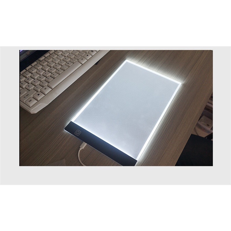 A3/A4 LED Drawing Tablet Digital Graphics Pad USB LED Light Box Copy ...