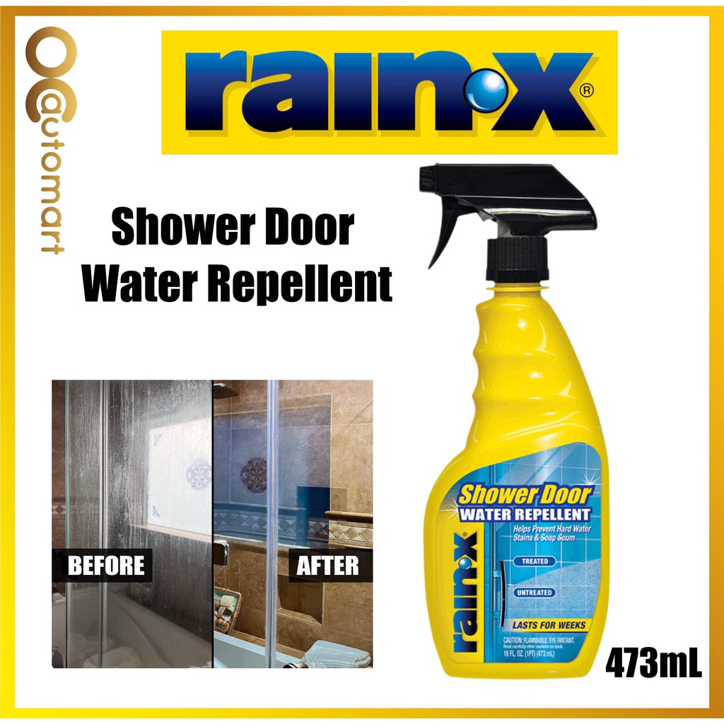 RainX Shower Door Water Repellent House Glass Door Water Repellent 473mL Rain X Shopee Malaysia