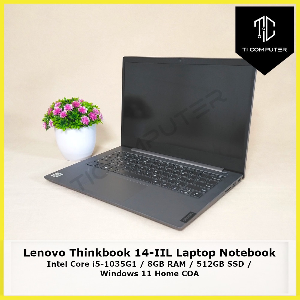 14 Lenovo ThinkBook 14-IIL i7-1065G7 16GB RAM 256GB NVMe No O/S