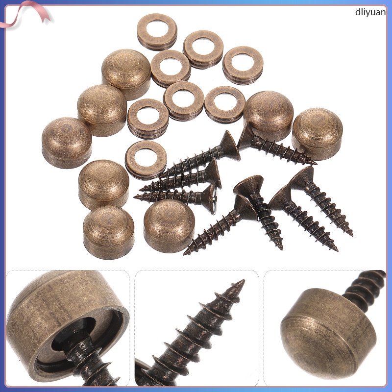 Decorative Screws With Caps Fasteners For Sign Decorative Screws Mirror