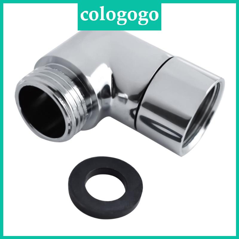 COLO Adjustable 90 Degree Shower Head Elbow Adapter for Wall Mounted