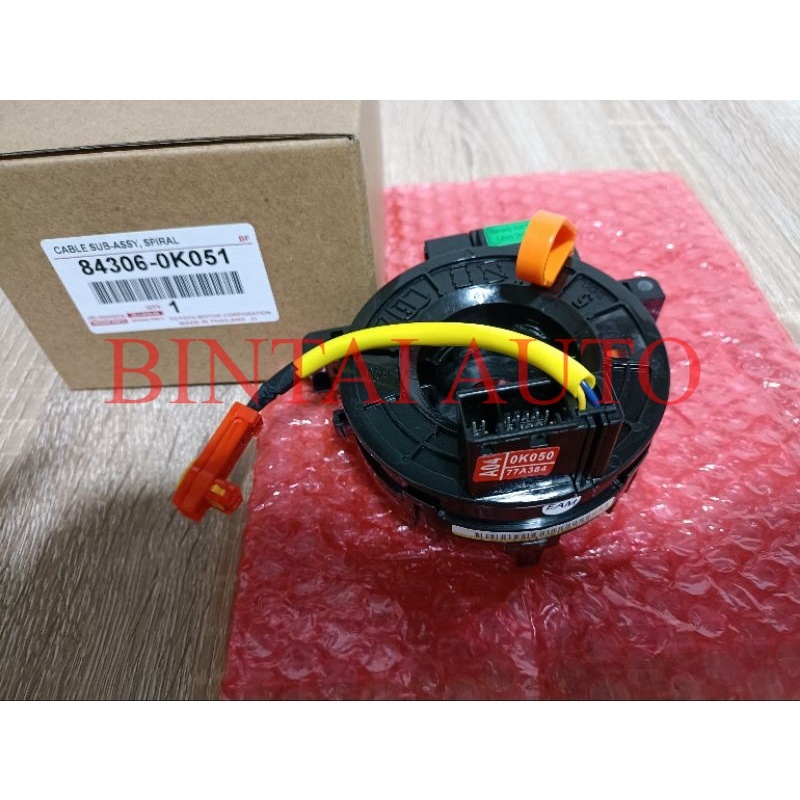 2014-2017 Toyota Camry Driver Airbag Clock Spring Plug Connector OEM Style