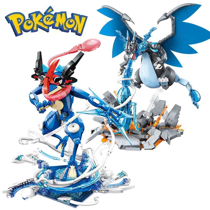 Pokemon Evolution Super Charizard X Model Building Blocks Bricks Kits ...