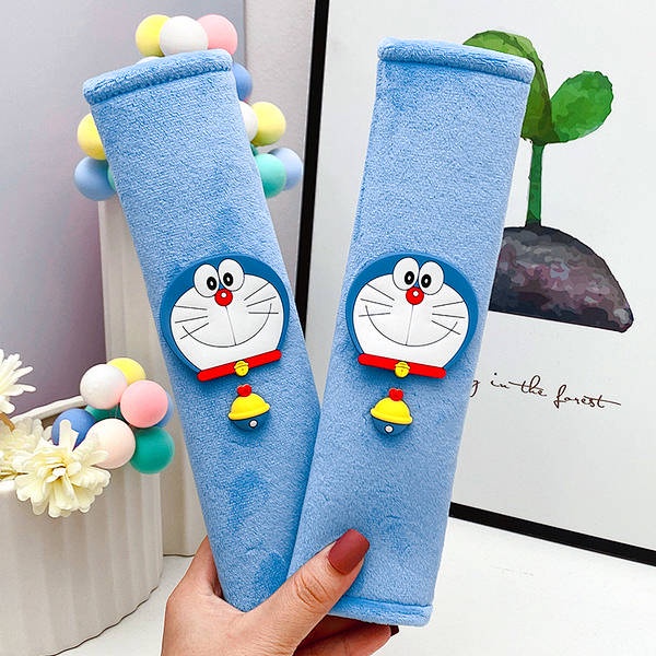 ITODA Cute Cartoon Car Seat Belt Cover Pads Shoulder Seatbelt Safety