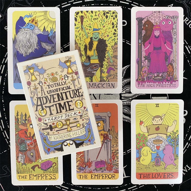 thumbnail interactive-video image 1 of Cat Star Tales Tarot Deck In A Tin - 78 Card Portable Fortune Telling Set With Guidebook For All Levels 1 of 11
