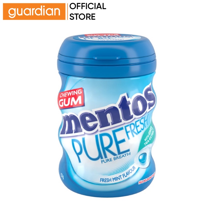 Mentos Pure Fresh Sugarfree Gum Fresh Mint 57g | Shopee Malaysia