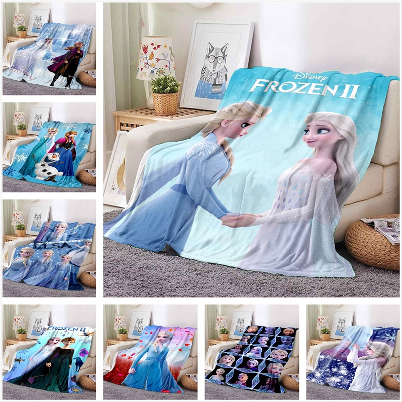 Ice and Snow: Princess Elsa Disney Blanket, Office Sofa, Lunch Break ...