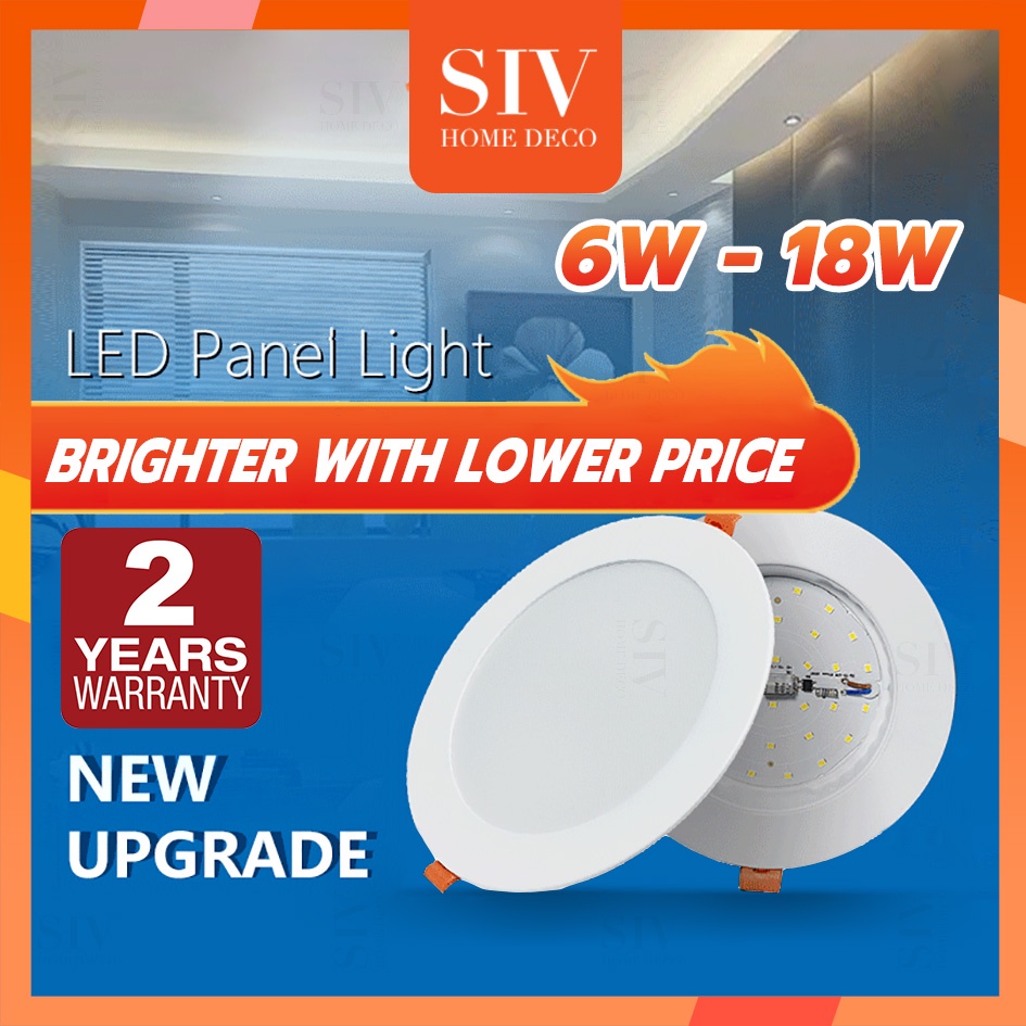 SIV LED Downlight 9W Lampu Downlight LED Ceiling Siling Lights Panel ...