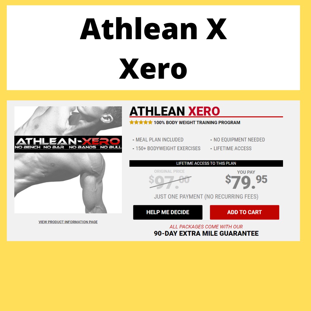 Athlean xero hotsell