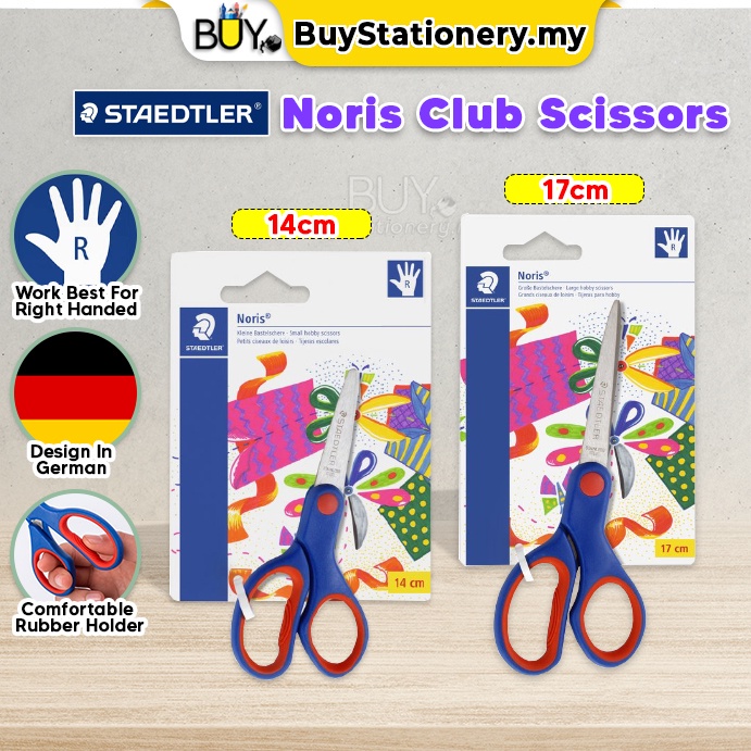 Staedtler Noris Safety Scissor For Children Right Handed 14cm 17cm ...