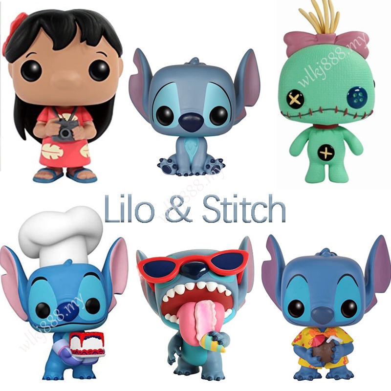Funko POP Disney Lilo And Stitch - Lilo With Scrump red