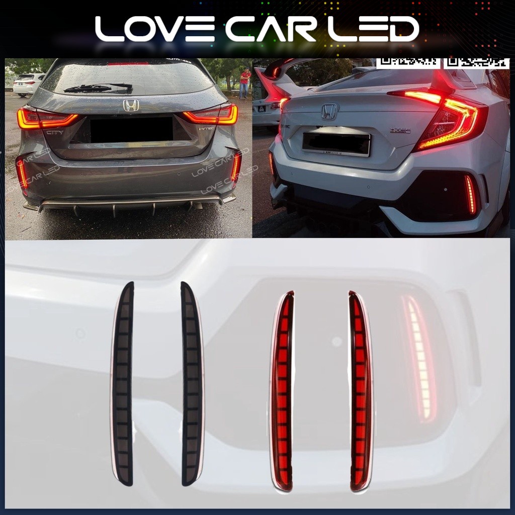 For Honda Civic TYPE R Hatchback / City SV Hatchback Led Rear Brake ...
