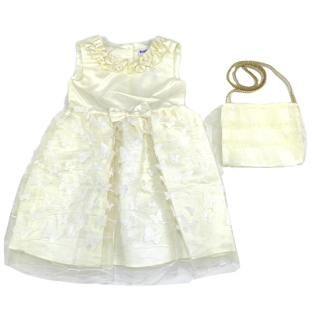 slim fit dress slacks Made in Italy! Michelina Bimbi Girls' Couture Gold Shimmer Dress and Bolero Set 3 Months / Gold