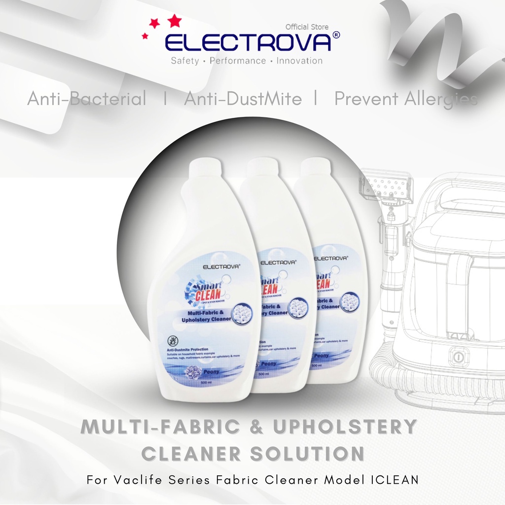 Electrova MultiFabric and Upholstery Cleaning Solution for Fabric