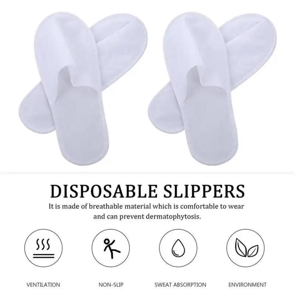 disposable slipper Hotel Slippers NonSlip Spa Slipper Household Bulk
