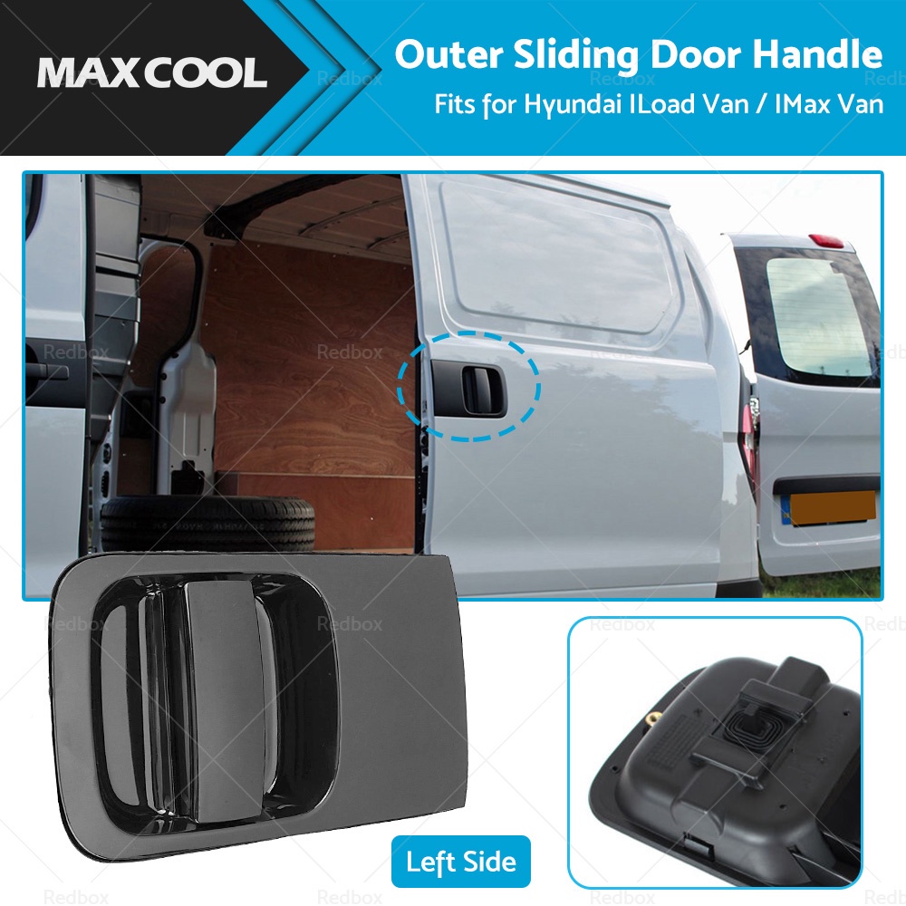 Suitable For Hyundai ILoad / IMax 20082019 LH Left Outer Sliding Door Handle Matte Black