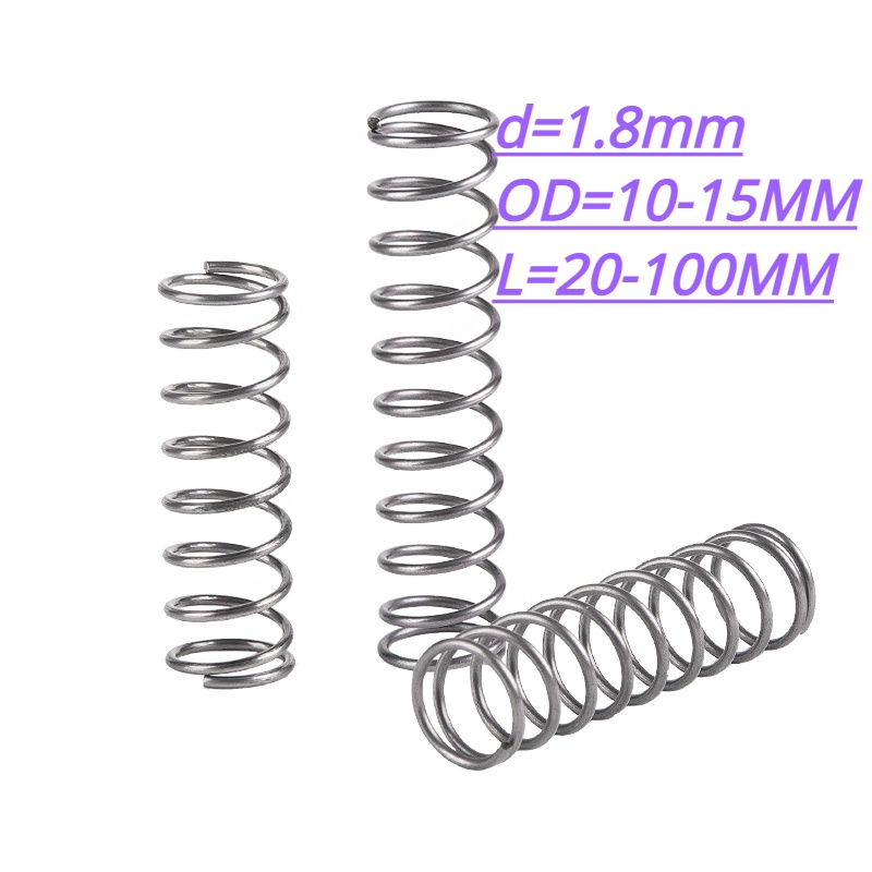 【XCF】SUS304 Compression spring wire diameter of 1.8mm and outer diameter of 1015mm. Return