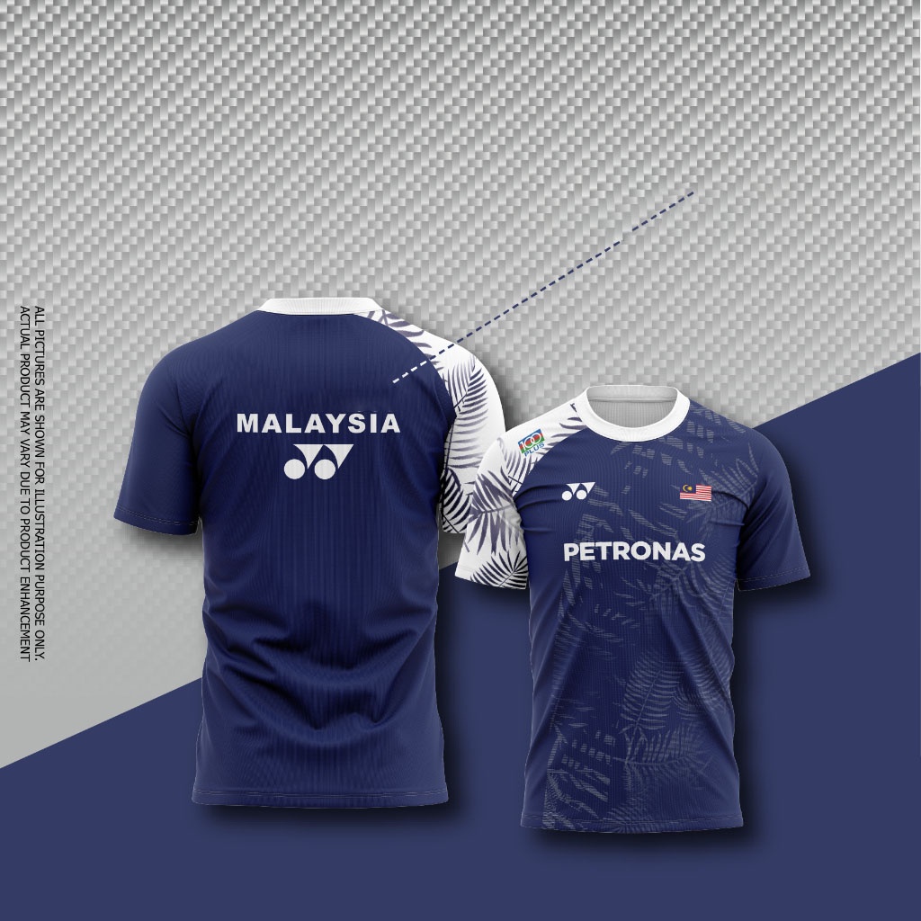 BADMINTON JERSEY MALAYSIA (ALL ENGLAND 2023), BADMINTON SHIRT MALAYSIA