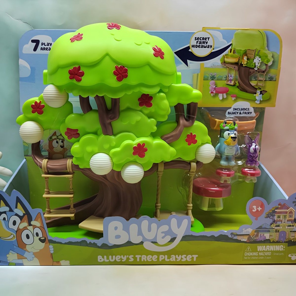 Bluey Bingo Doll Tree House Children Play Toys | Shopee Malaysia