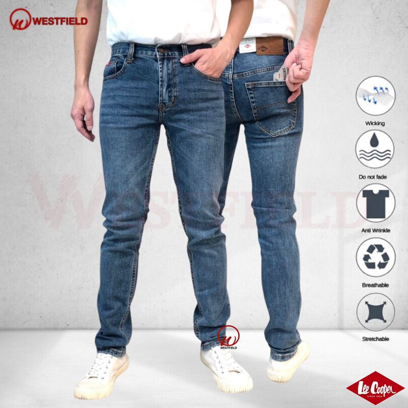 Lee cooper slim cheap fit jeans for mens