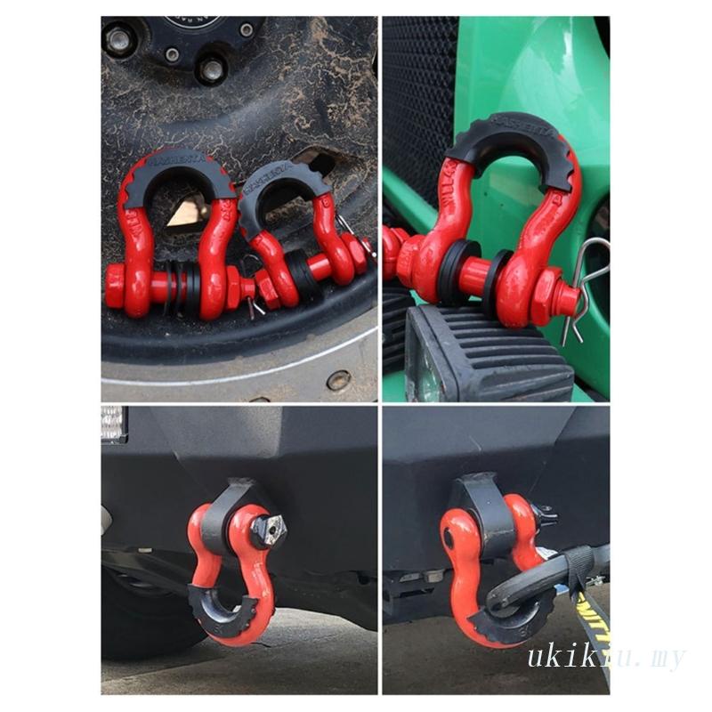 UKI DRing Shackle Isolation Washer Kit Towing Shackles Bumper
