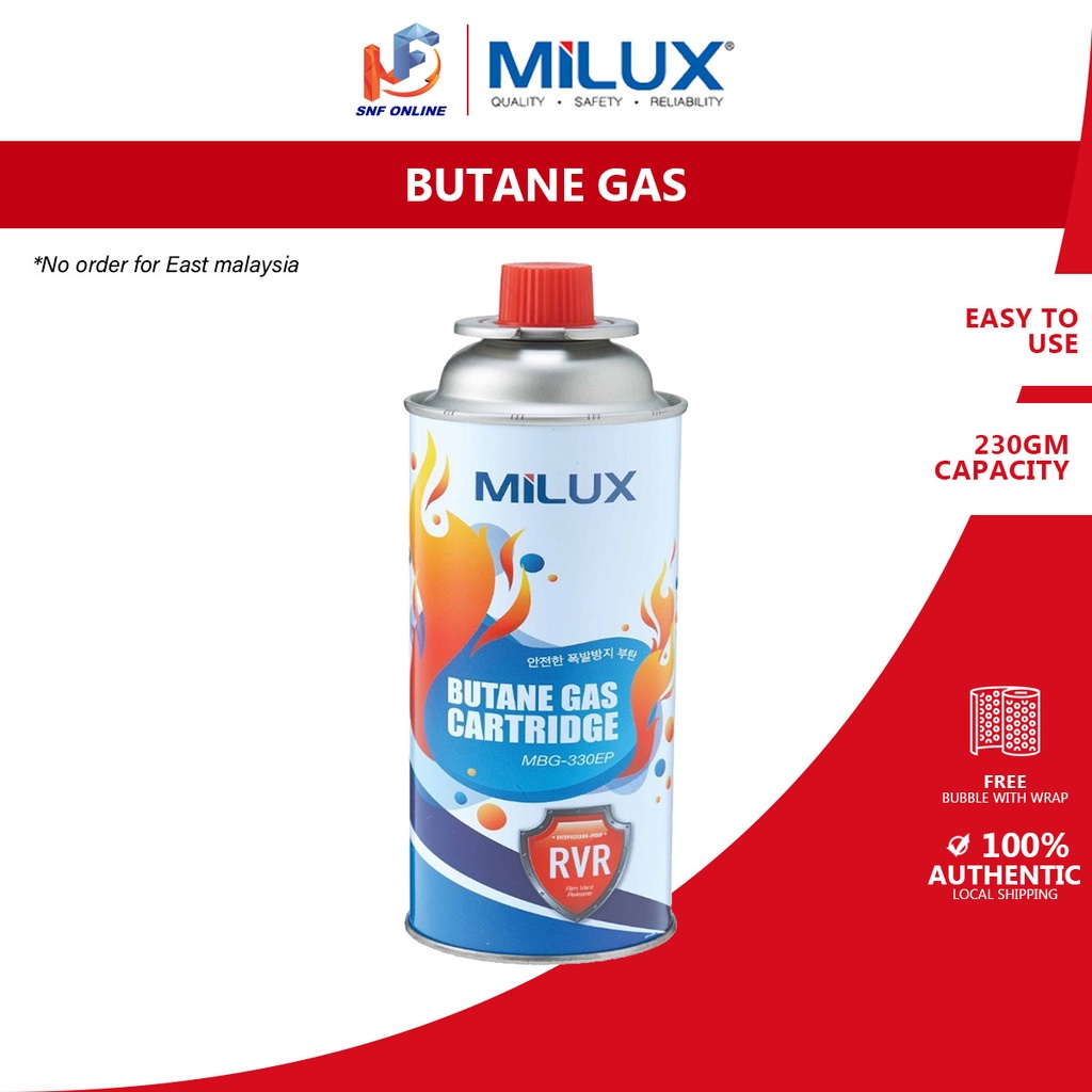 Milux ExplosionProof Butane Gas Portable Gas Stove MBG330EP Shopee