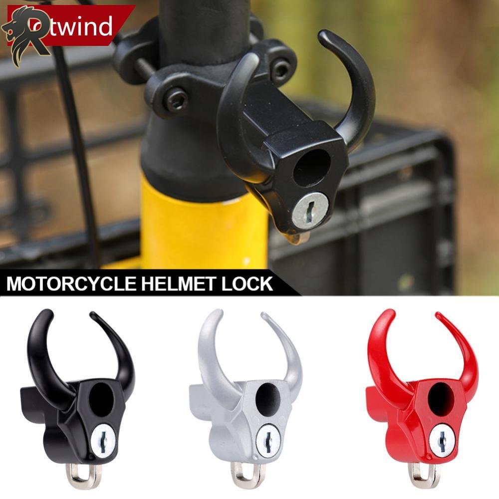 How To Lock Helmet To Motorcycle