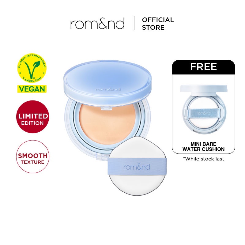 ROMAND Bare Water Cushion 5 Colors to Choose Shopee Malaysia