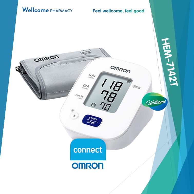 Omron HEM7142T1 Upper Arm Automatic Blood Pressure Monitor with