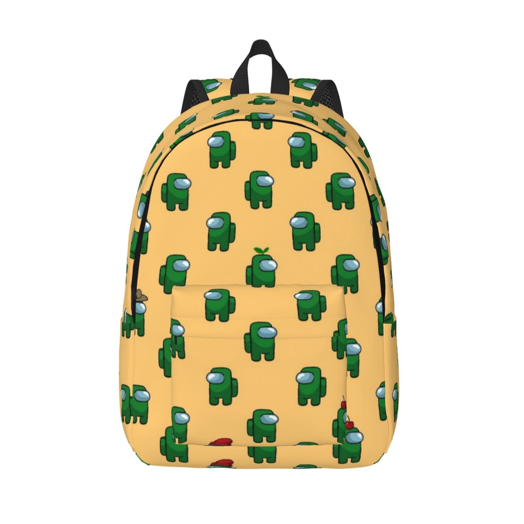 AMONG US Canvas backpack Korean version xiu student schoolbag laptop