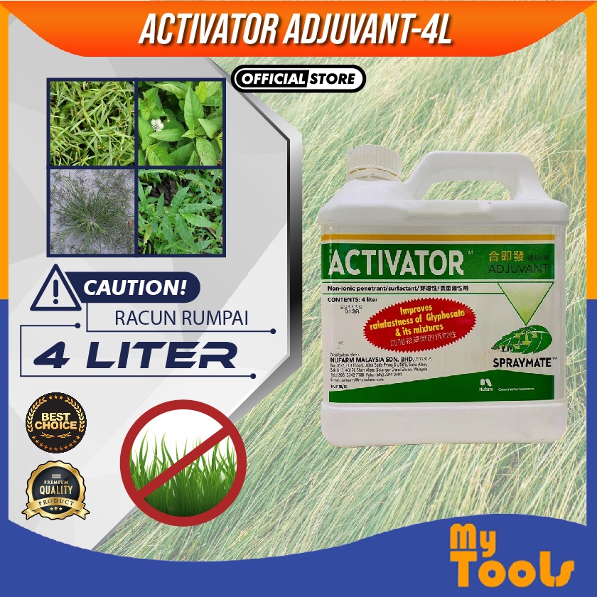 Mytools 4 Liter Activator Adjuvant / NonIonic / Surfactant