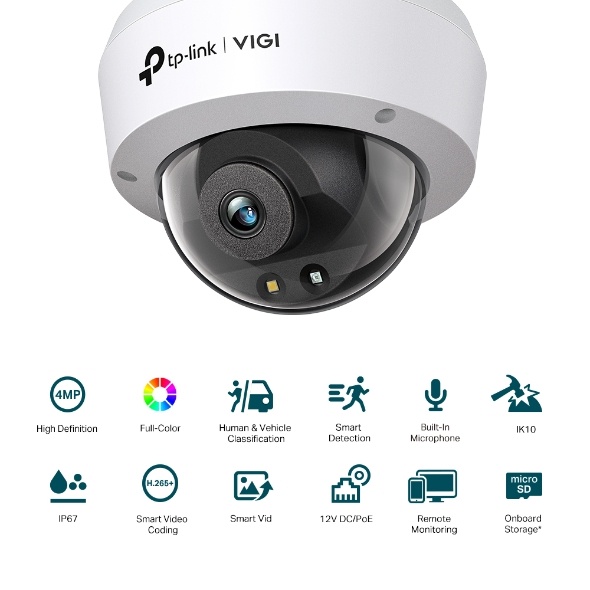 [Ho Chi Minh City Express] TPLink VIGI C240 4MP Full Color IP Camera