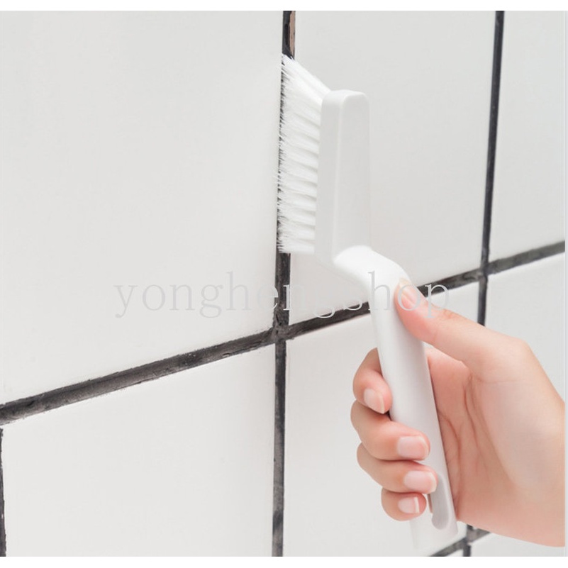 Window Groove Crevice Cleaning Brush Hard Bristled No Dead Multifunctional Brush Bathroom Toilet
