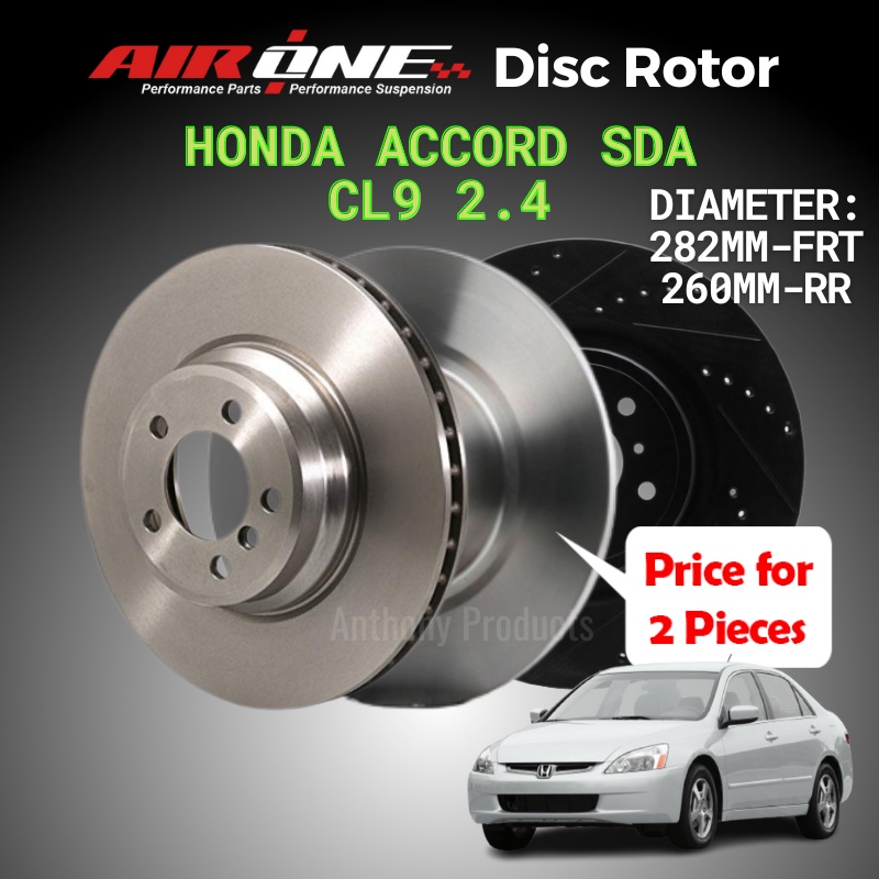 AIRONE Honda Accord CL9 SDA 2.4 Front (Depan) / Rear (Belakang) OE ...