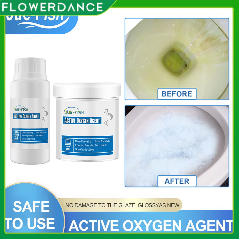 Toilet Oxygen Cleaner To Remove Stubborn Stains/toilet Active Oxygen Agents Multipurpose Toilet