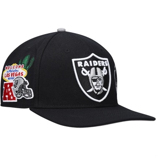 Vintage Los Angeles Raiders Block Script Brim Snapback Hat NFL