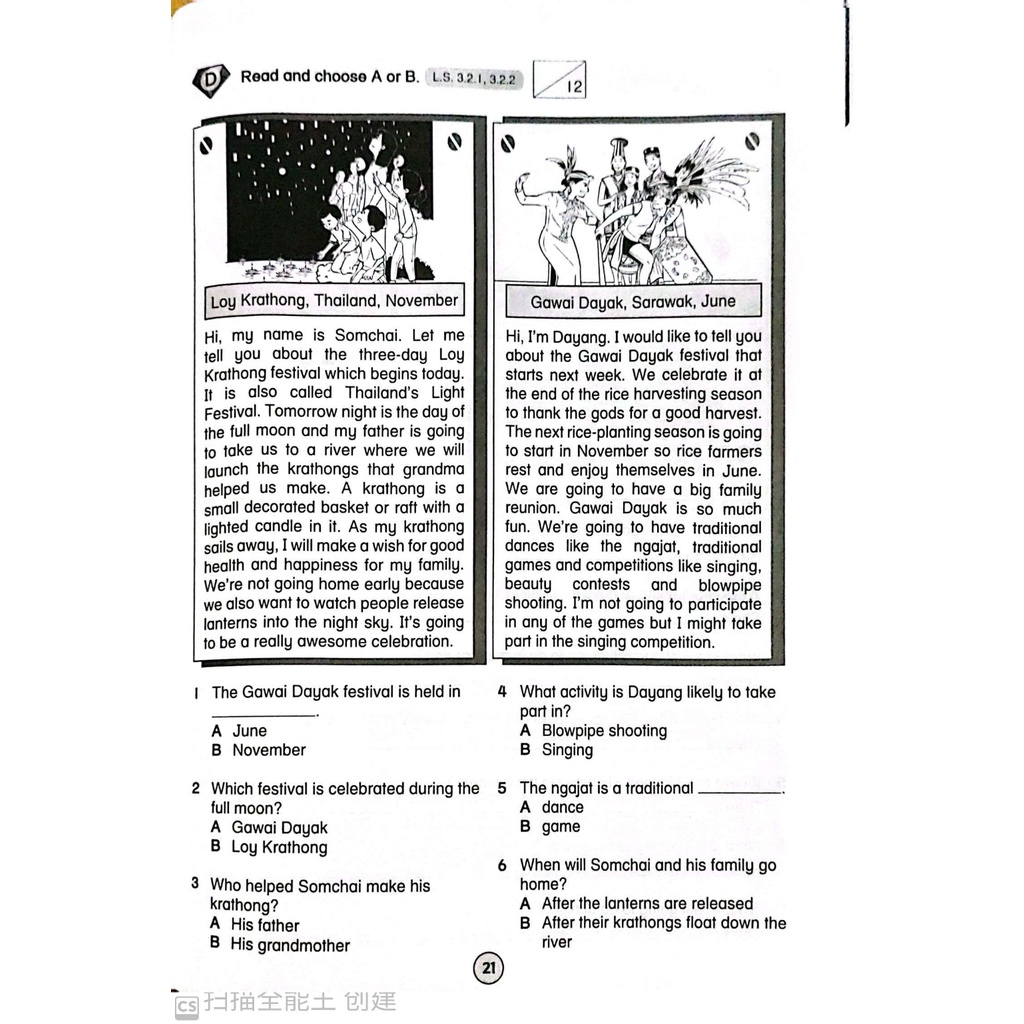 [FUNBOOK] Assessment Cefr English Year 1 - Year 6 2024 Activity book ...