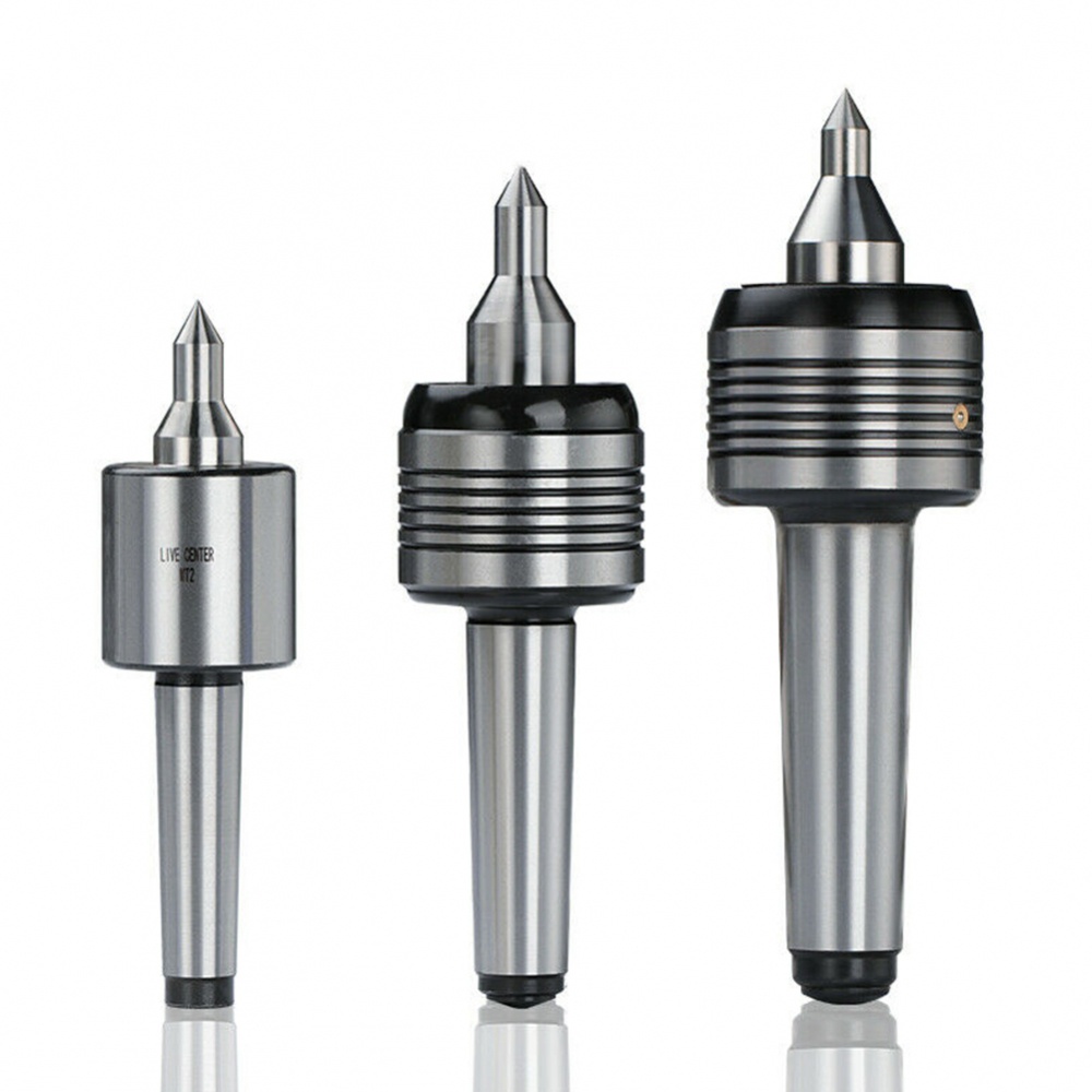 Intbuying MT4 Precision Carbide Live Center – Morse Taper #4, Lathe Center