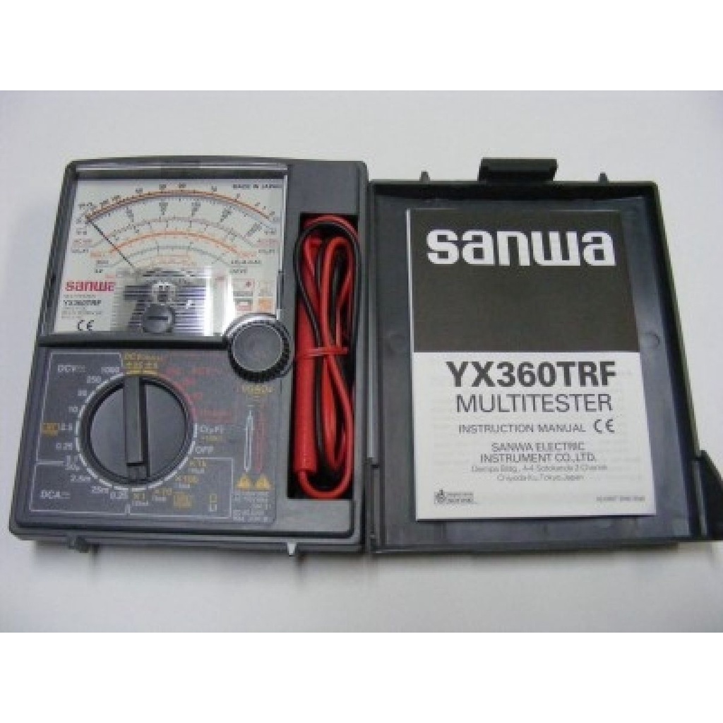 Sanwa Analog Multimeter Made in Japan (YX360TRF) | Shopee Malaysia