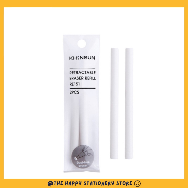 [Ready Stock] Muji Style Penshaped Creative Press Eraser Correction