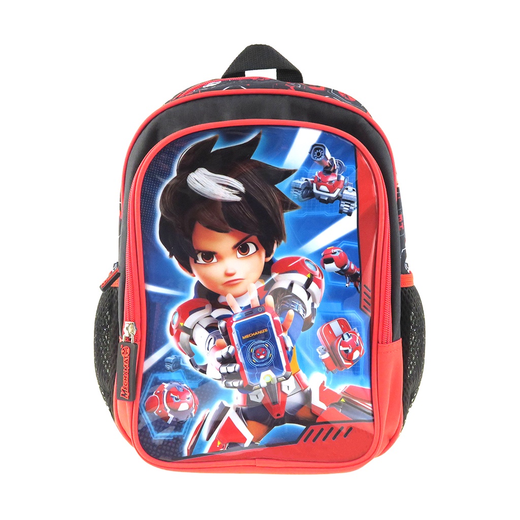 Mechamato Character Kids Backpack (12 inch)(8455) | Shopee Malaysia
