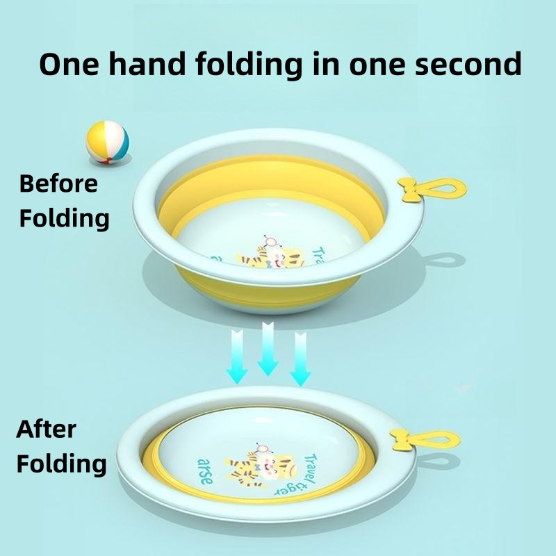 Folding Wash Basin Baldi Lipat Collapsible Hangable Lightweight Basin ...